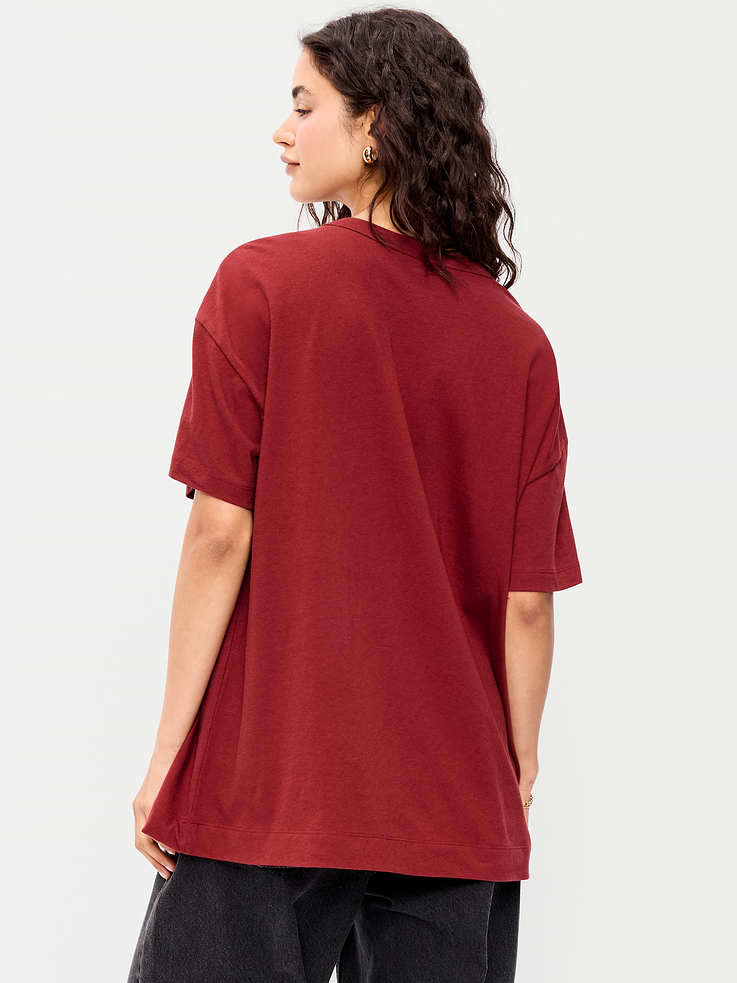 Image number 2 showing, Oversized Graphic Tunic T-Shirt