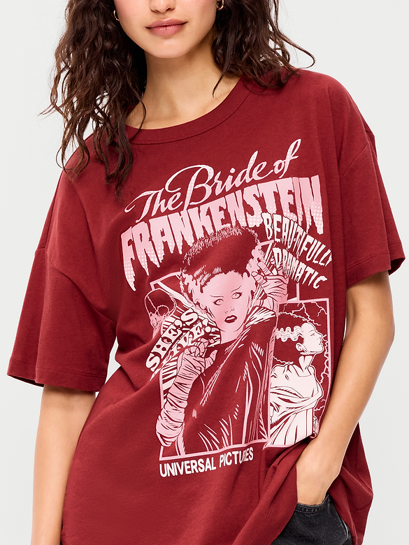 Oversized Graphic Tunic T-Shirt