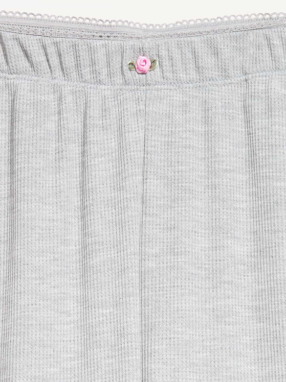 Waffle-Textured Pajama Pants
