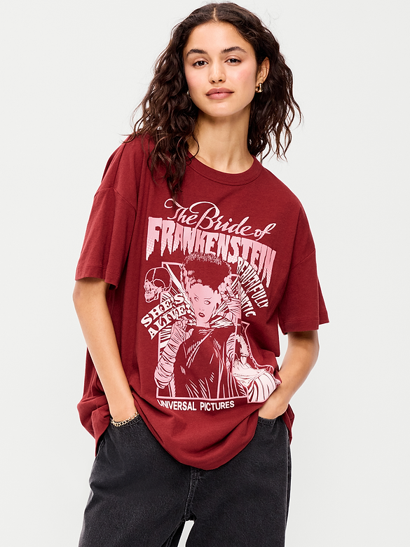 Oversized Graphic Tunic T-Shirt