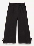 Image number 1 showing, Cozy Ribbed Wide-Leg Pants for Toddler Girls