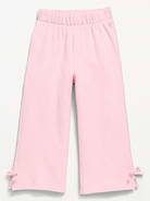 Image number 1 showing, Cozy Ribbed Wide-Leg Pants for Toddler Girls