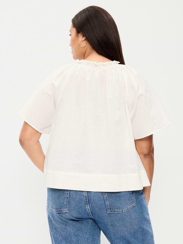Loose Short-Sleeve Top