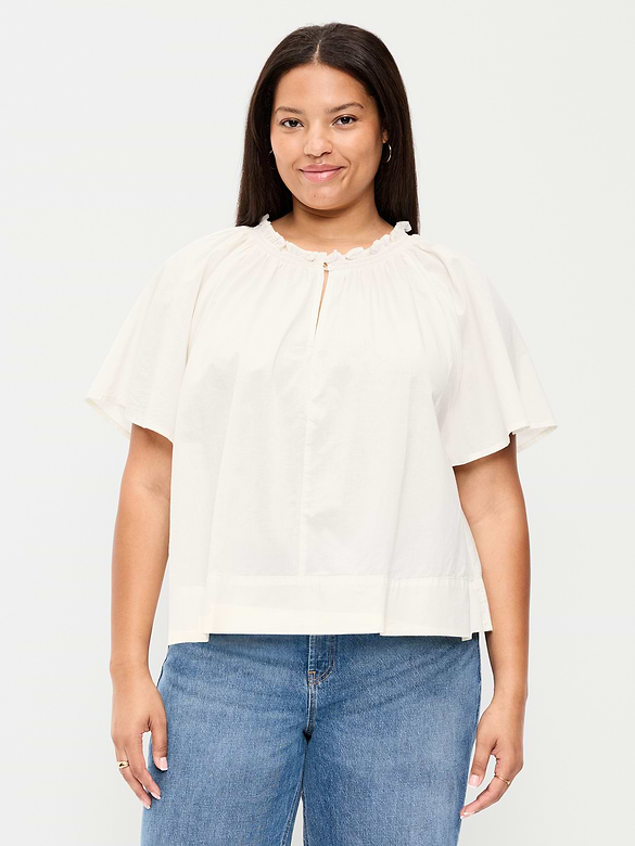 Loose Short-Sleeve Top