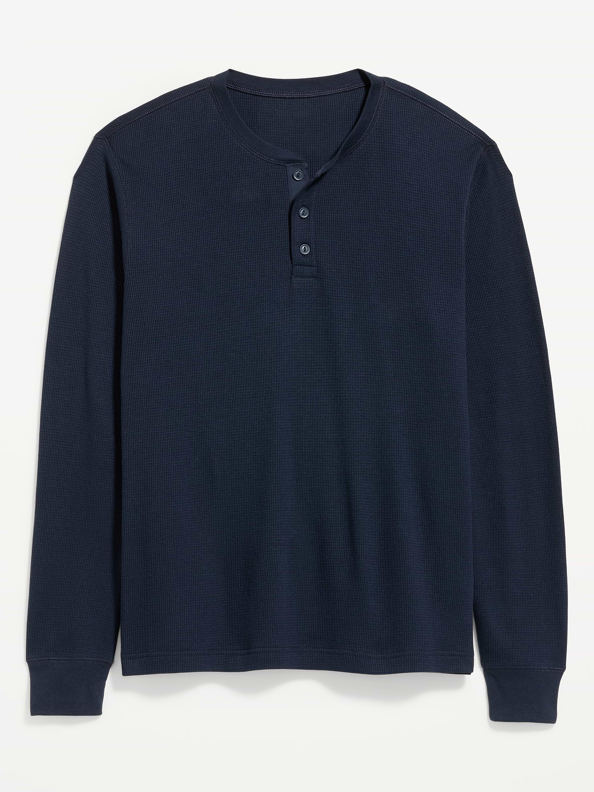 Image number 3 showing, Long-Sleeve Waffle Henley T-Shirt