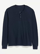 Image number 3 showing, Long-Sleeve Waffle Henley T-Shirt