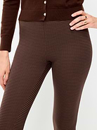 Image number 4 showing, High-Waisted Jersey Fashion Layering Leggings