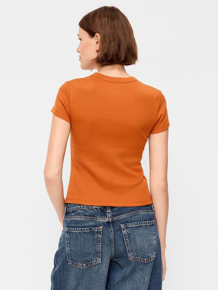 Image number 2 showing, Snug Crop T-Shirt