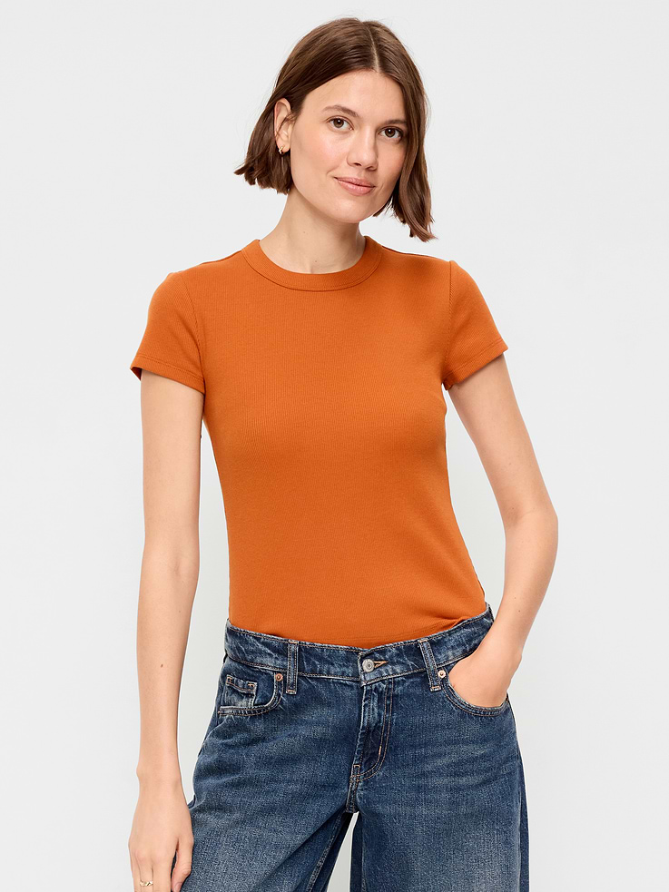 Image number 1 showing, Snug Crop T-Shirt
