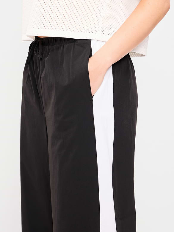 High-Waisted TrekTech Lightweight Woven Active Pants