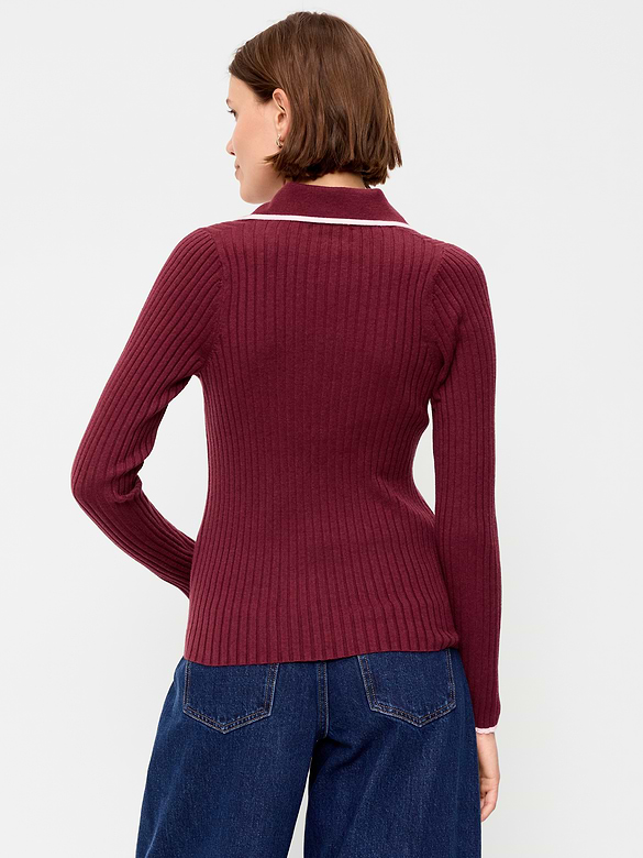 Long-Sleeve Half-Zip Top
