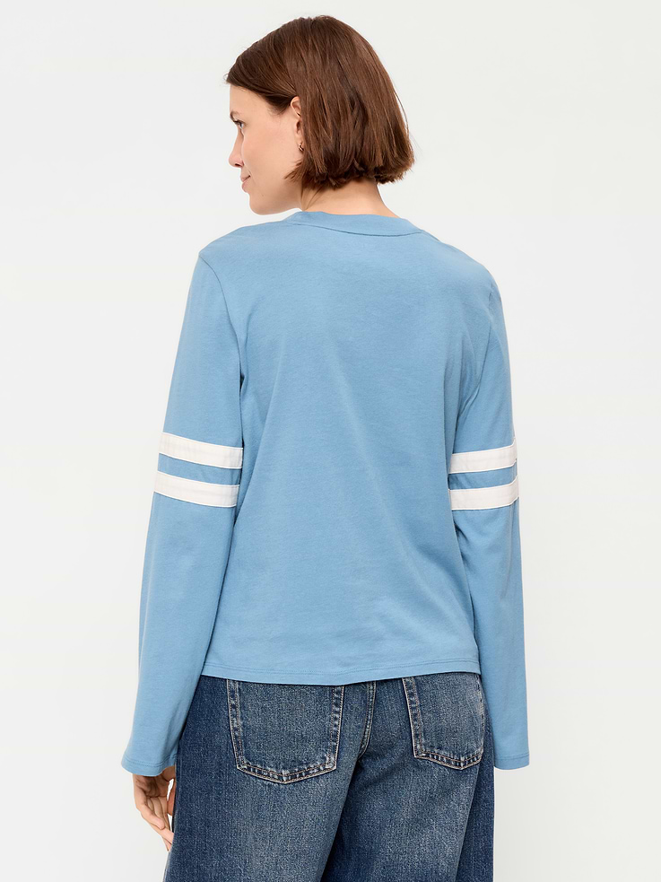 Image number 2 showing, EveryWear Long-Sleeve Graphic T-Shirt