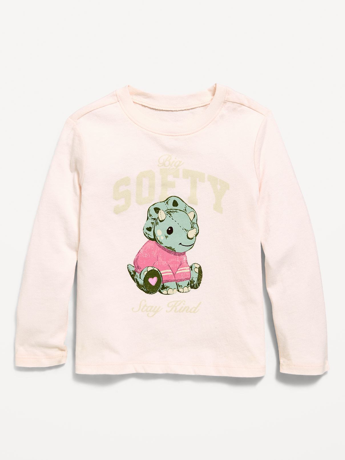 Image number 1 showing, Long-Sleeve Graphic T-Shirt for Toddler Girls