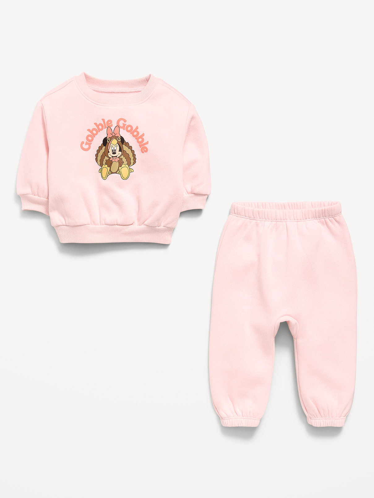 Image number 2 showing, Disney© Crew-Neck Sweatshirt and Sweatpants Set for Baby