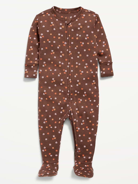 Snug-Fit 2-Way-Zip Sleep & Play Footed One-Piece for Baby