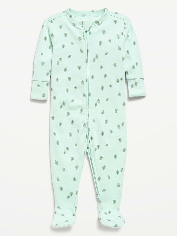 Snug-Fit 2-Way-Zip Sleep & Play Footed One-Piece for Baby
