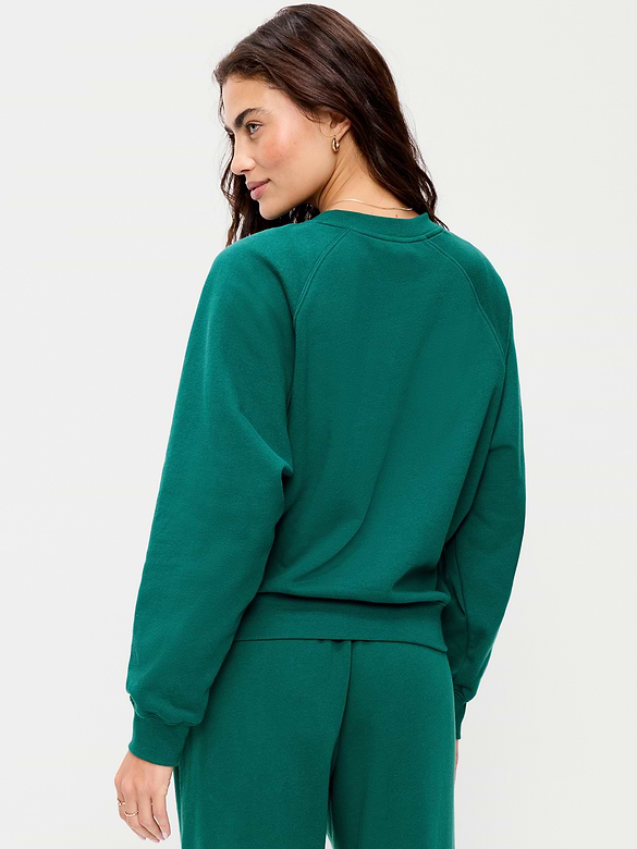 Oversized Raglan Sweatshirt