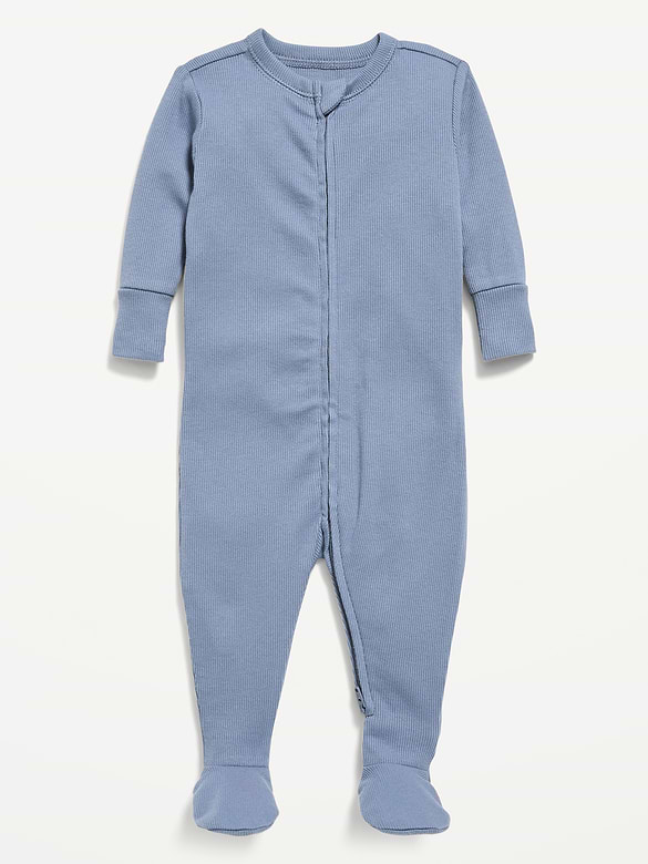 Snug-Fit 2-Way-Zip Sleep & Play Footed One-Piece for Baby