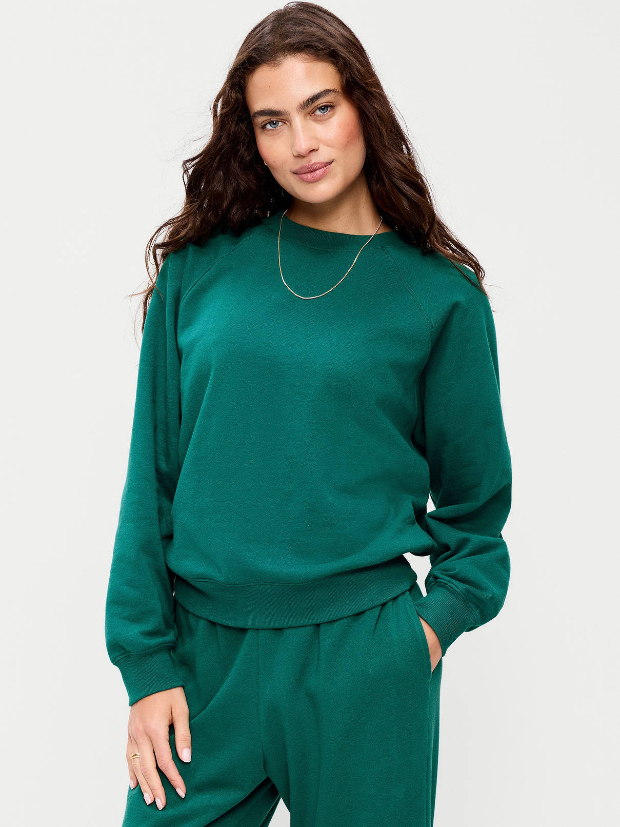 Image number 1 showing, Oversized Raglan Sweatshirt