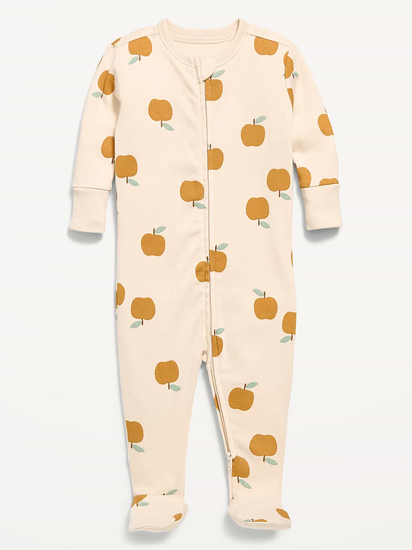 Snug-Fit 2-Way-Zip Sleep & Play Footed One-Piece for Baby
