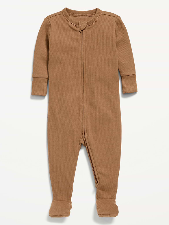 Snug-Fit 2-Way-Zip Sleep & Play Footed One-Piece for Baby