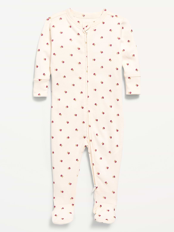 Snug-Fit 2-Way-Zip Sleep & Play Footed One-Piece for Baby
