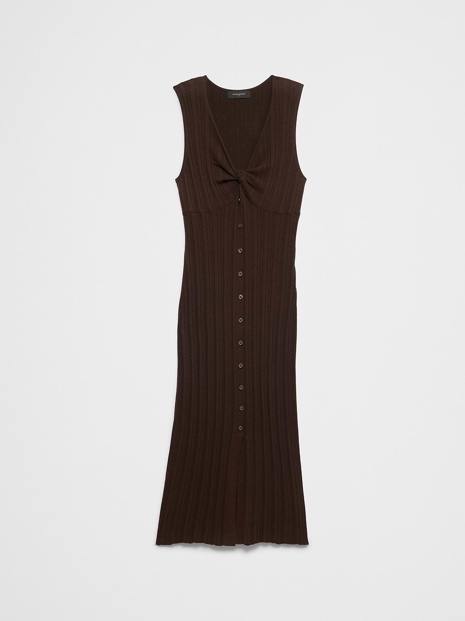 button front jersey dress Women's Button-Through Midi Black Regular Size M Rosie's Closet