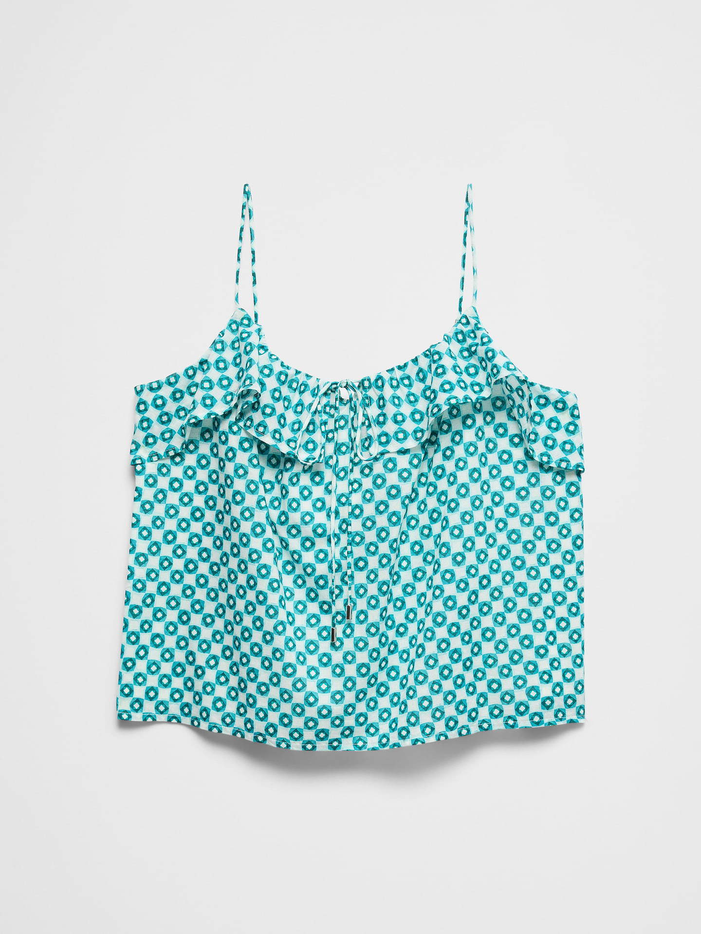 Image number 4 showing, Strappy Ruffle Tank