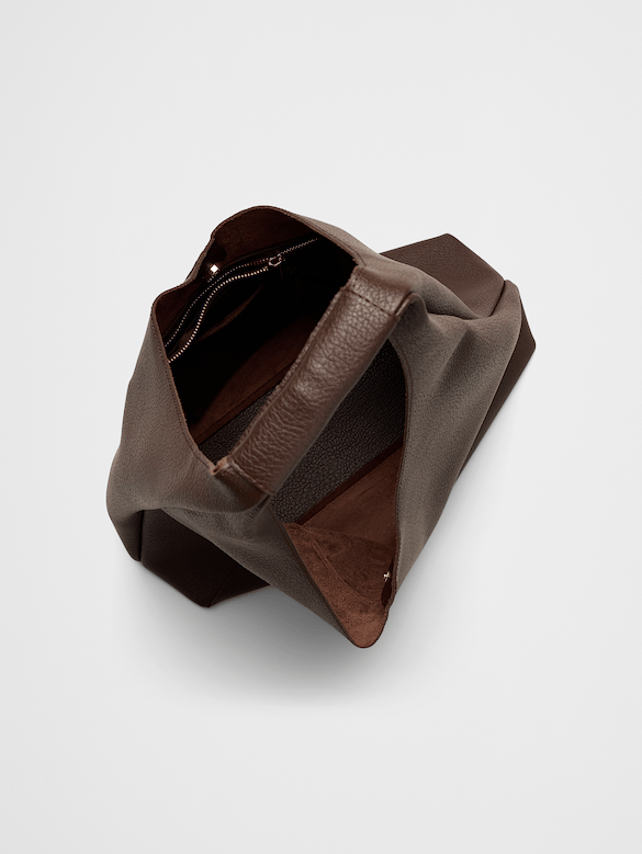 Vegan Leather Slouchy Tote