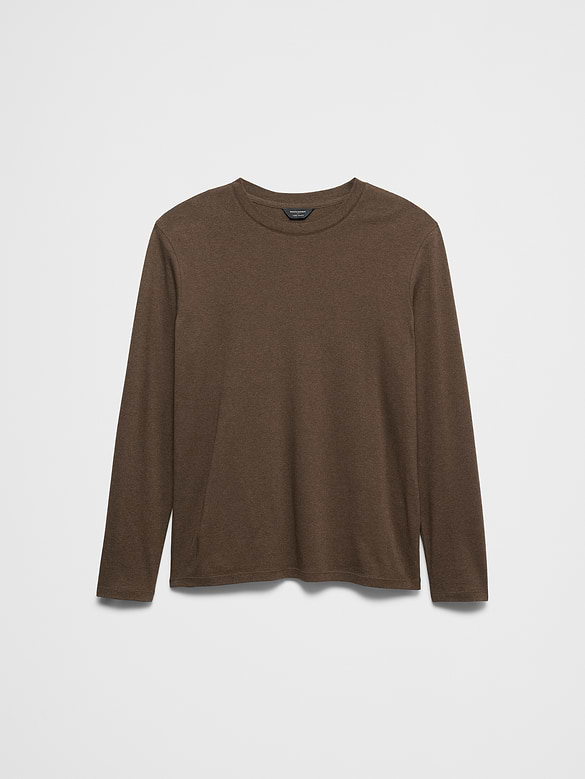Slim-Fit Luxe Touch Long-Sleeve T-Shirt
