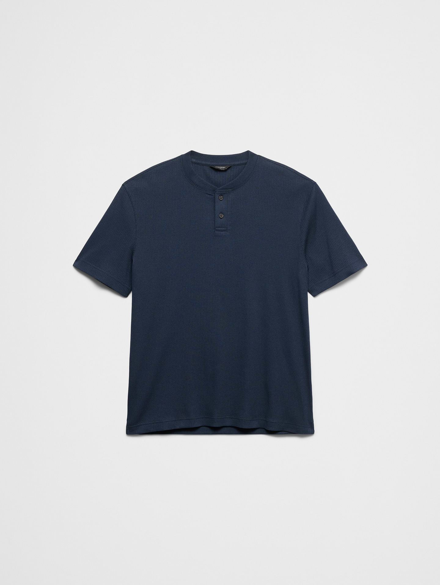 Image number 4 showing, Standard-Fit Light Pointelle Henley