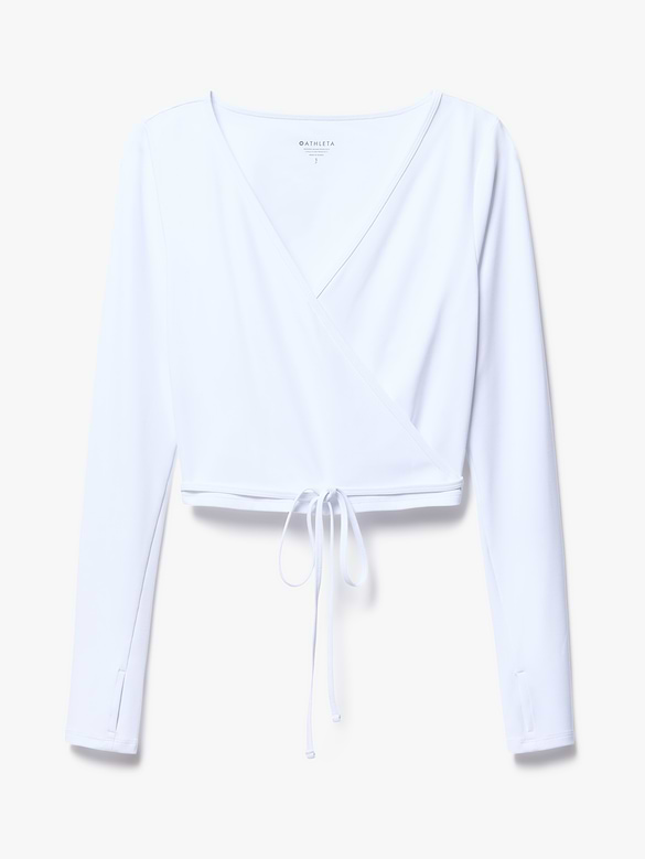 Transcend Wrap Crop Top