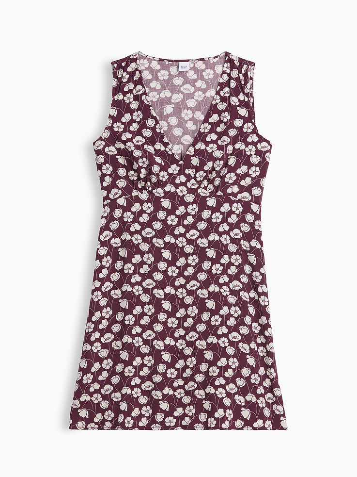 Image number 6 showing, Sleeveless V-Neck Mini Dress
