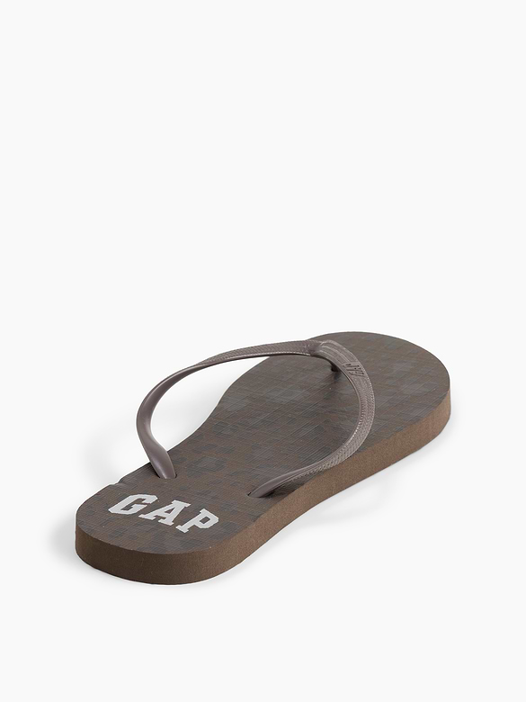 Gap Logo Flip Flops