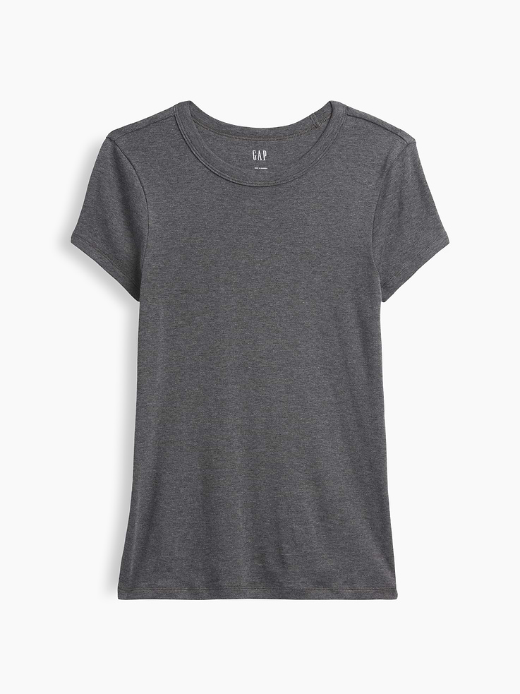 Image number 5 showing, Ribbed Crewneck T-Shirt
