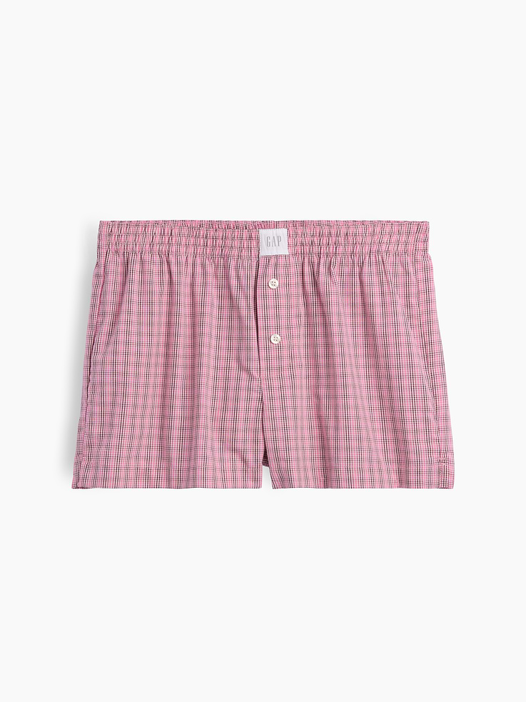 Image number 6 showing, Poplin PJ Boxer Shorts