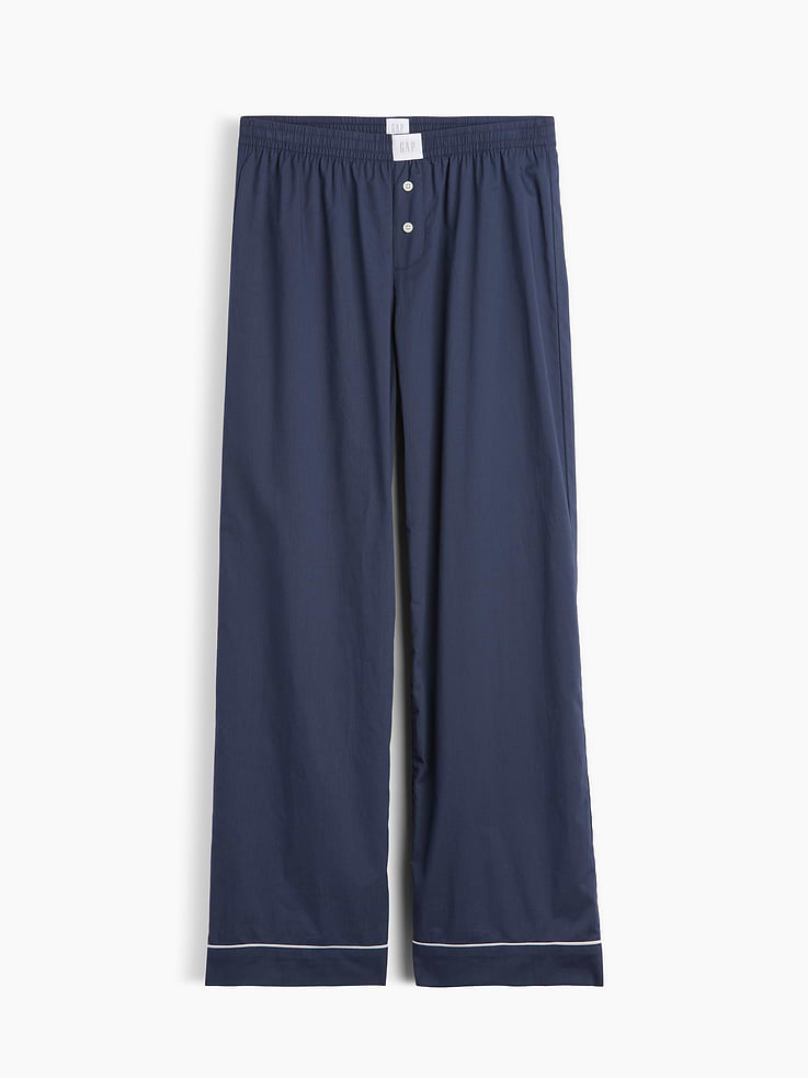 Image number 6 showing, Poplin PJ Pants