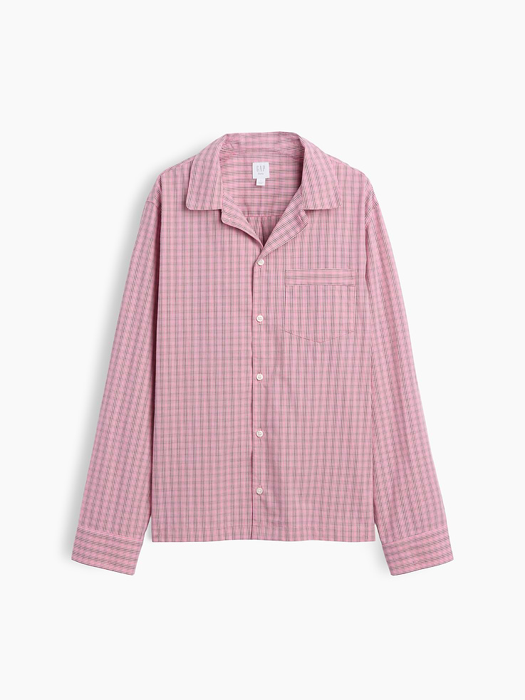 Image number 6 showing, Poplin PJ Shirt