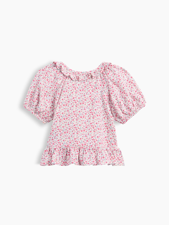 Baby & Toddler Smocked Peplum Top