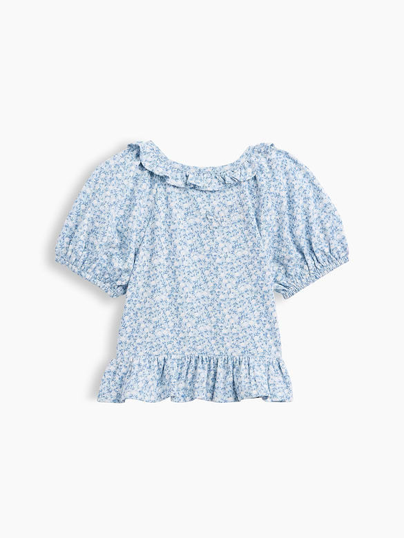 Baby & Toddler Smocked Peplum Top
