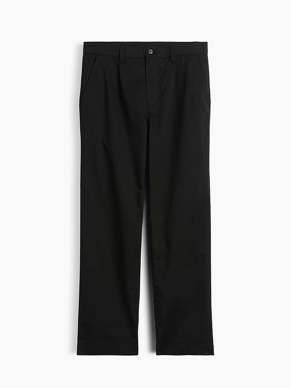 Modern Loose Pleated Khakis