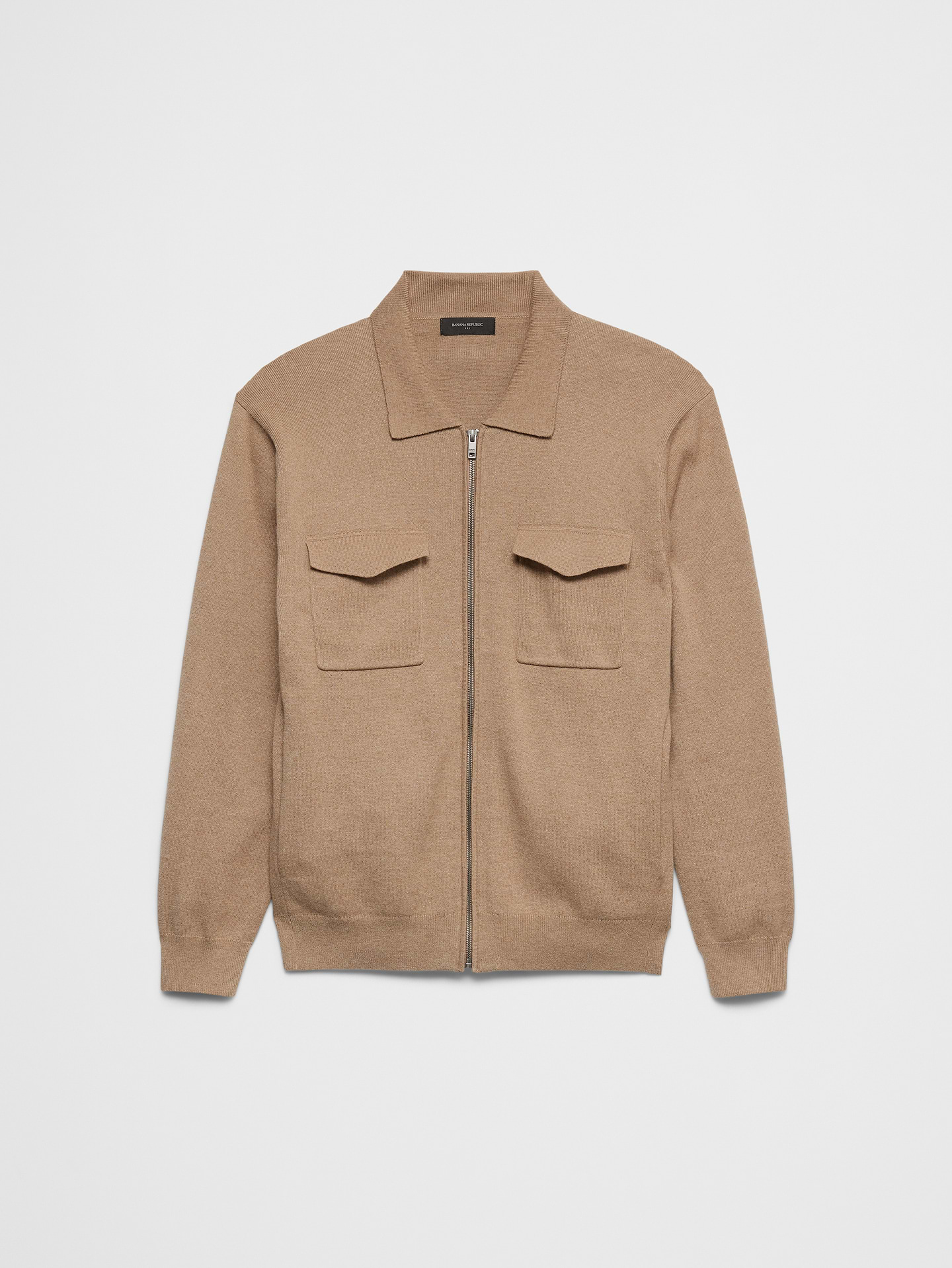 Image number 4 showing, Chest-Pocket Zip Sweater Jacket
