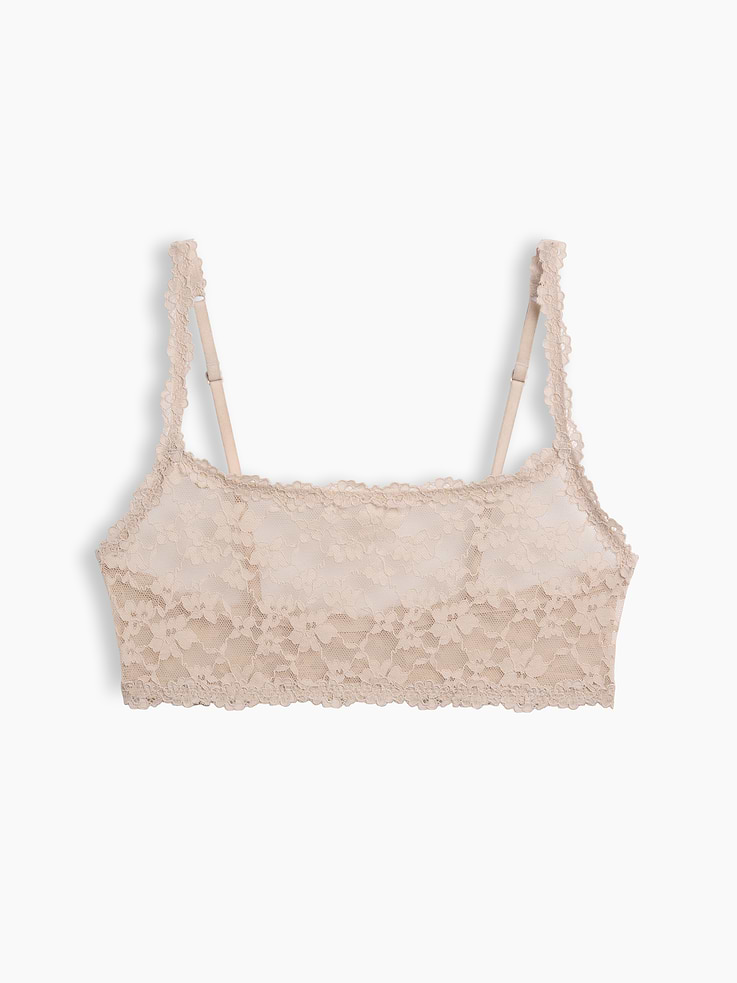 L'image numéro 6 présente Soutien-gorge léger en dentelle texturée