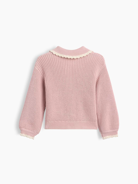 Baby & Toddler Collared Cardigan Sweater