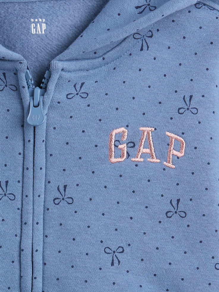 Image number 3 showing, Baby & Toddler VintageSoft Logo Zip Hoodie