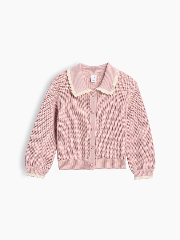 Baby & Toddler Collared Cardigan Sweater