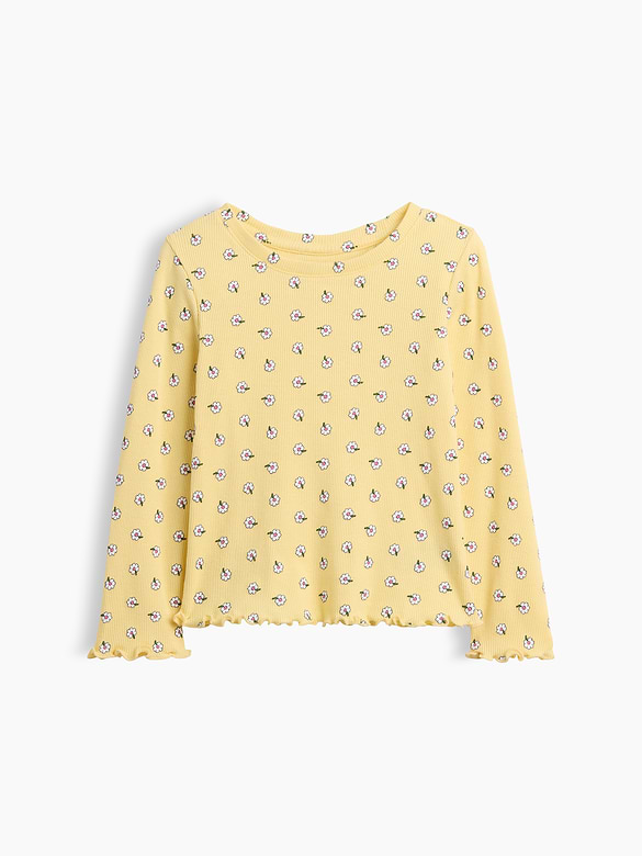 babyGap Ribbed Crewneck T-Shirt