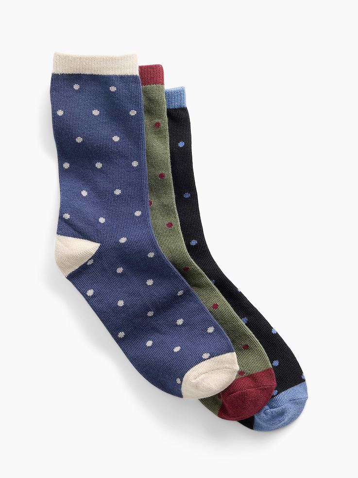 Image number 1 showing, Kids Print Crew Socks (3-Pack)