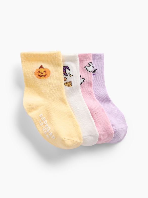 babyGap Halloween Crew Socks (4-Pack)