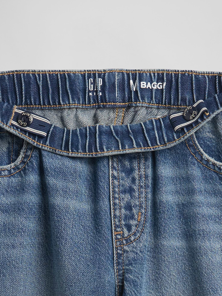 Image number 6 showing, Kids Low Rise Easy Cuffed Baggy Jeans
